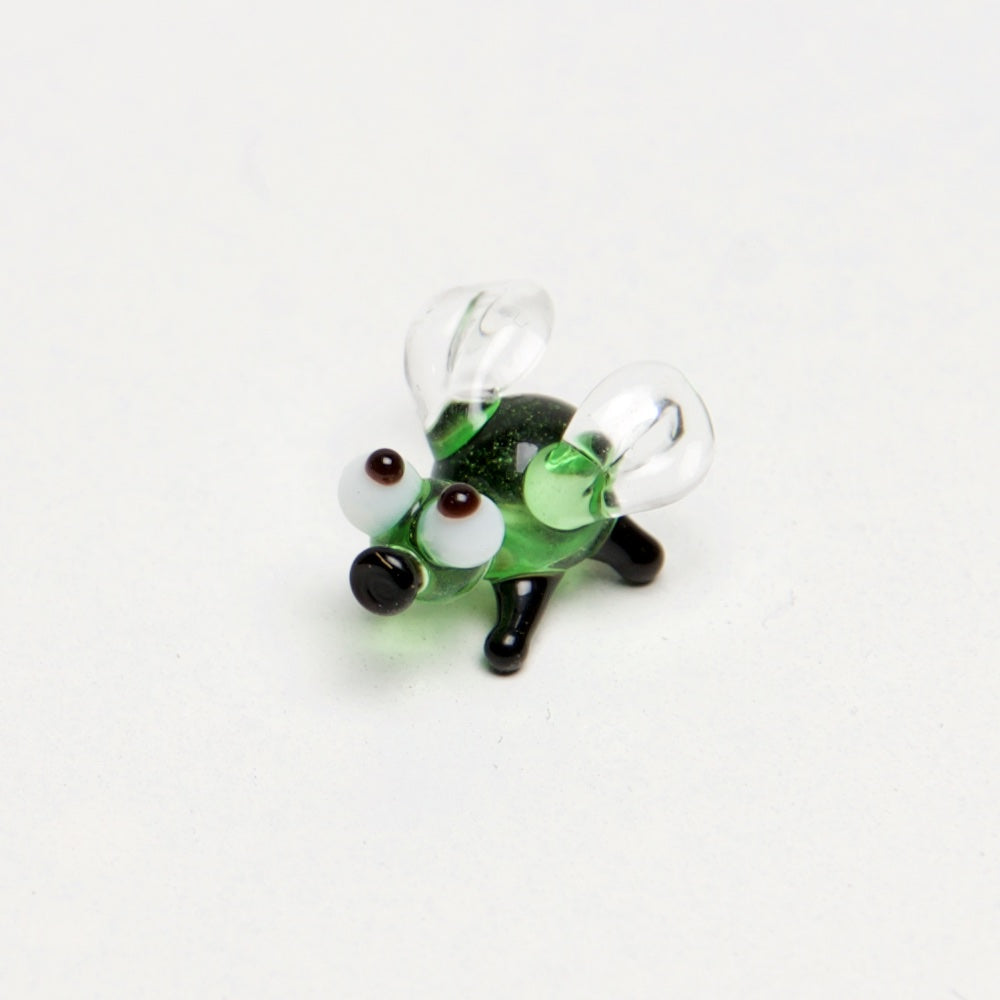 Bugs & Slugs Micro blown glass figurines w/ box. - © Blue Pomegranate Gallery