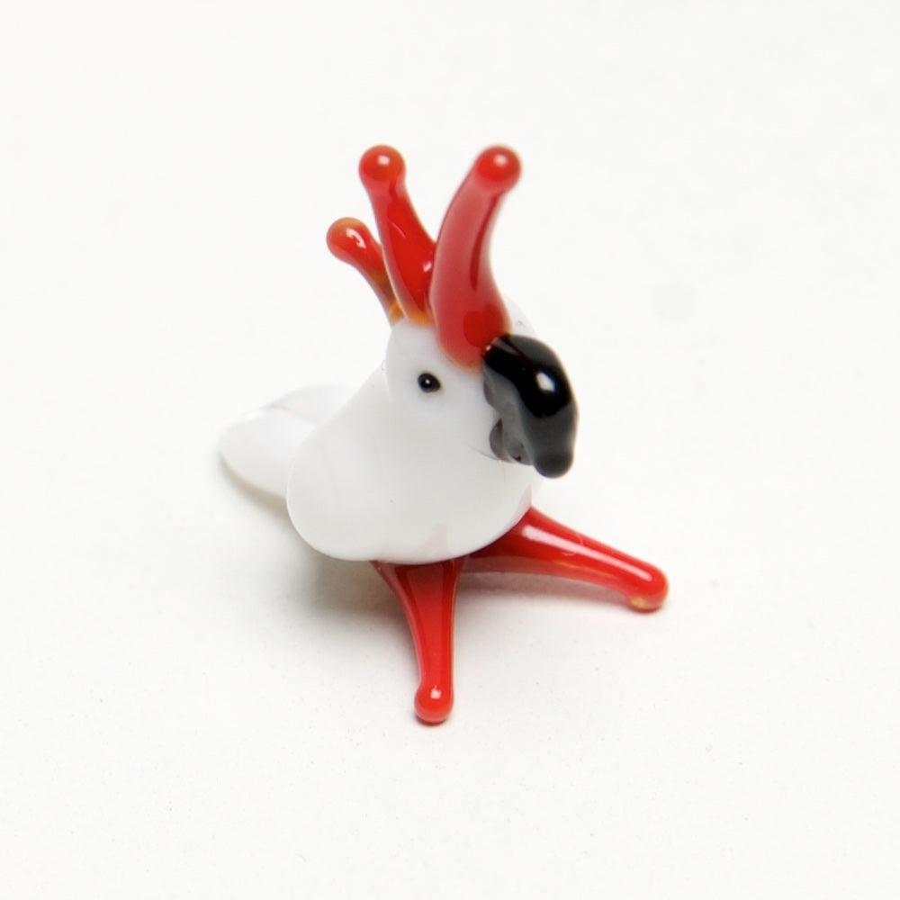 Birds Micro blown glass figurines w/ box. - © Blue Pomegranate Gallery