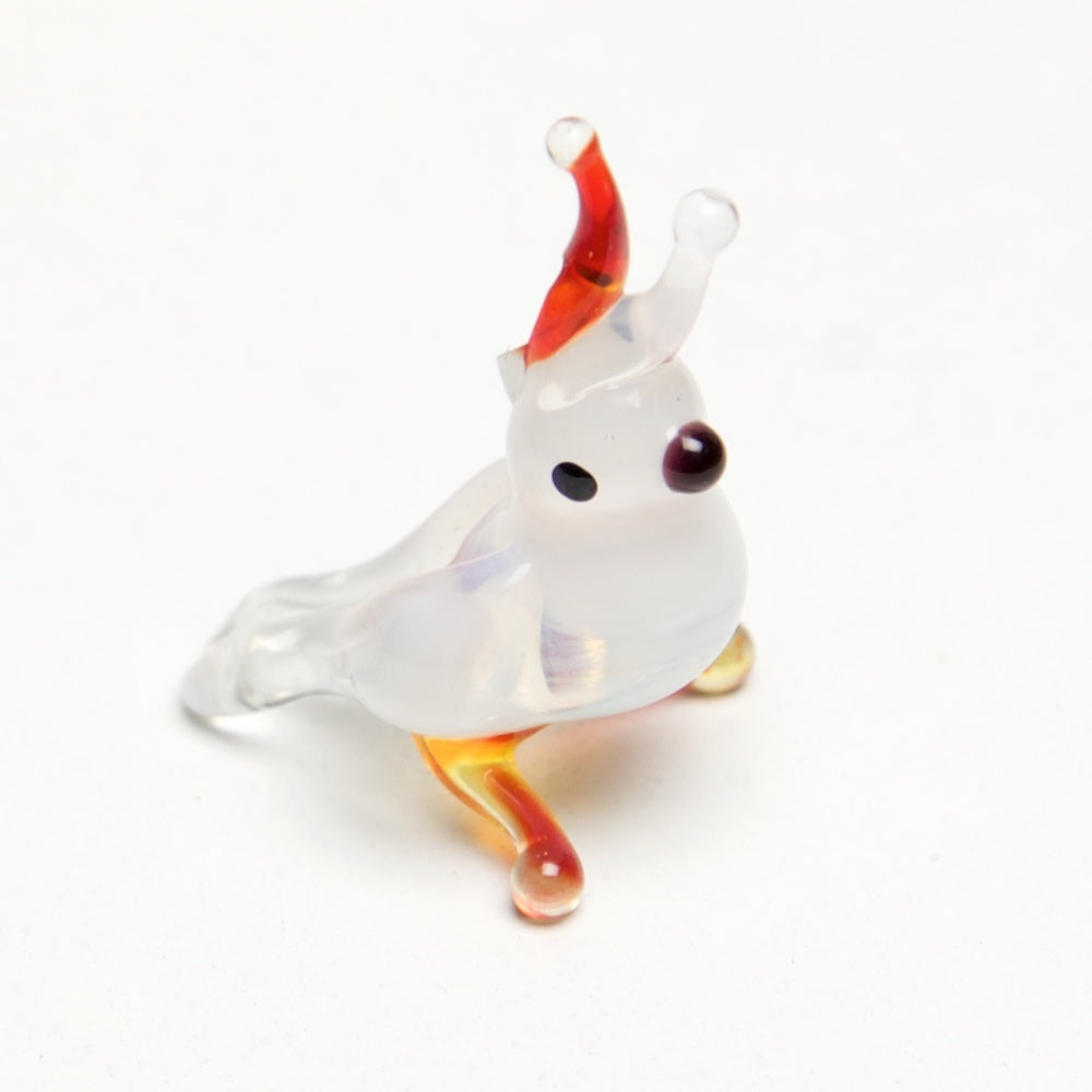 Birds Micro blown glass figurines w/ box. - © Blue Pomegranate Gallery