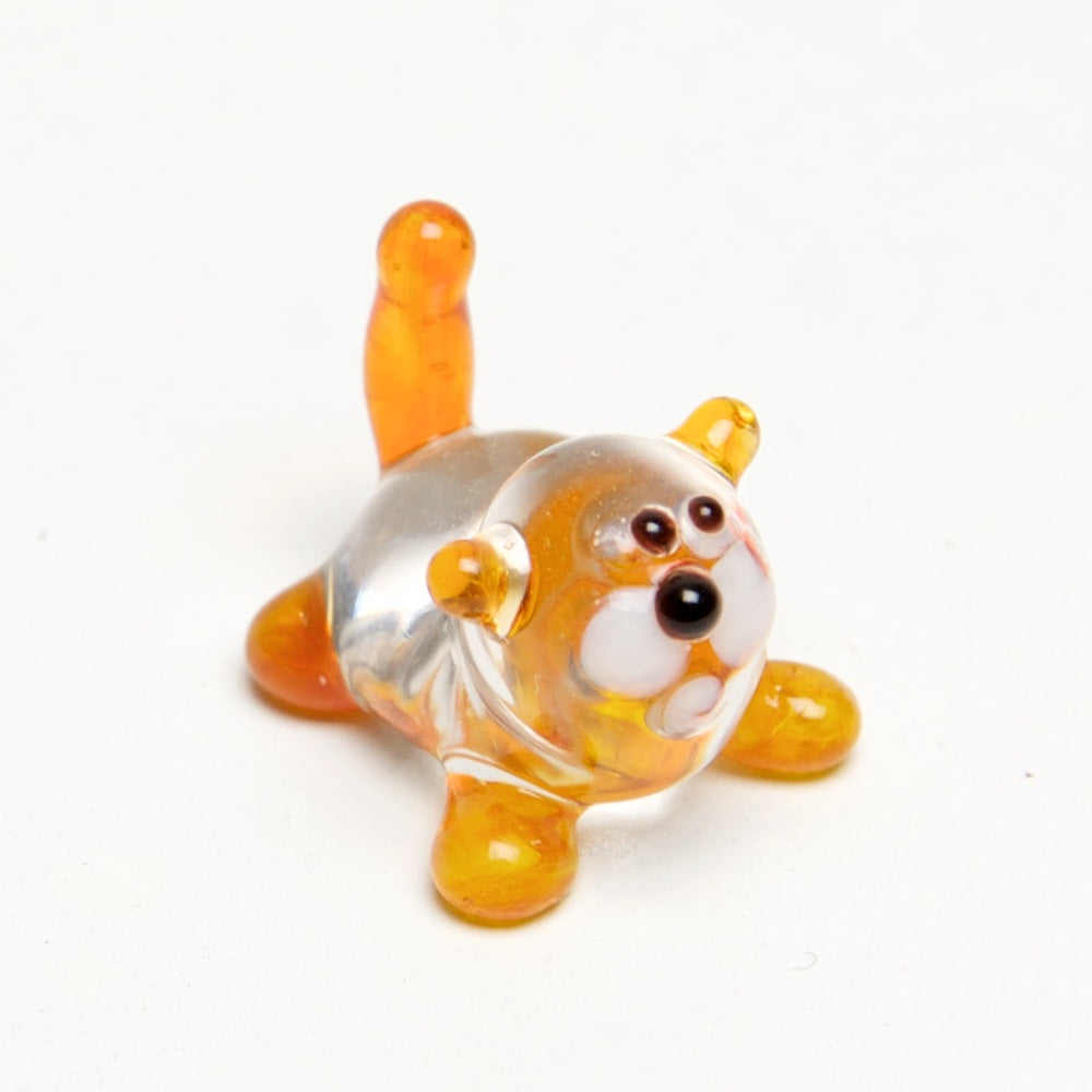 Pets Micro blown glass figurines w/ box. - © Blue Pomegranate Gallery