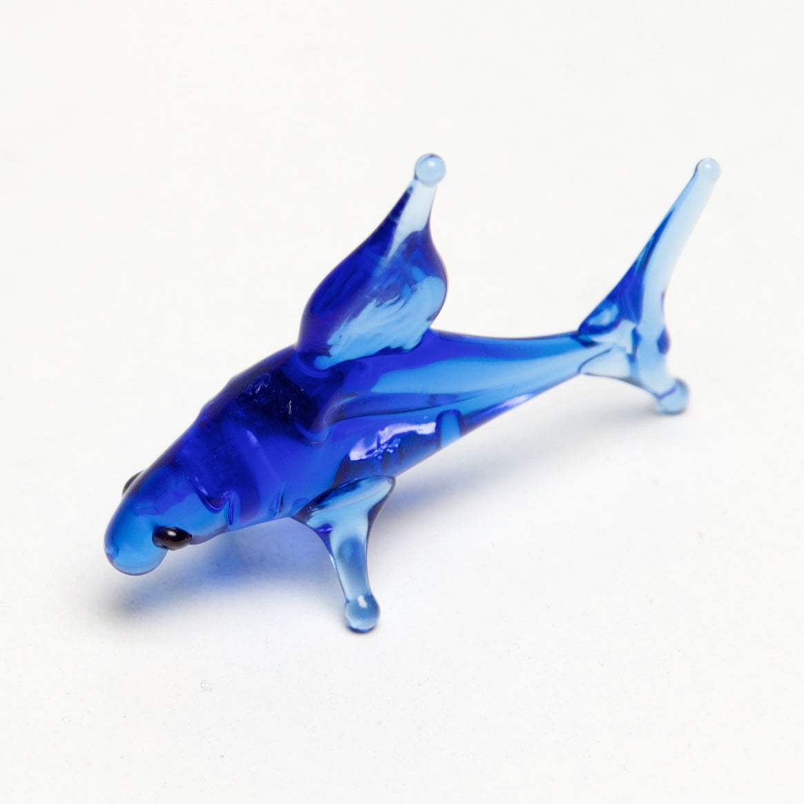 Ocean Micro blown glass figurines w/ box. - © Blue Pomegranate Gallery