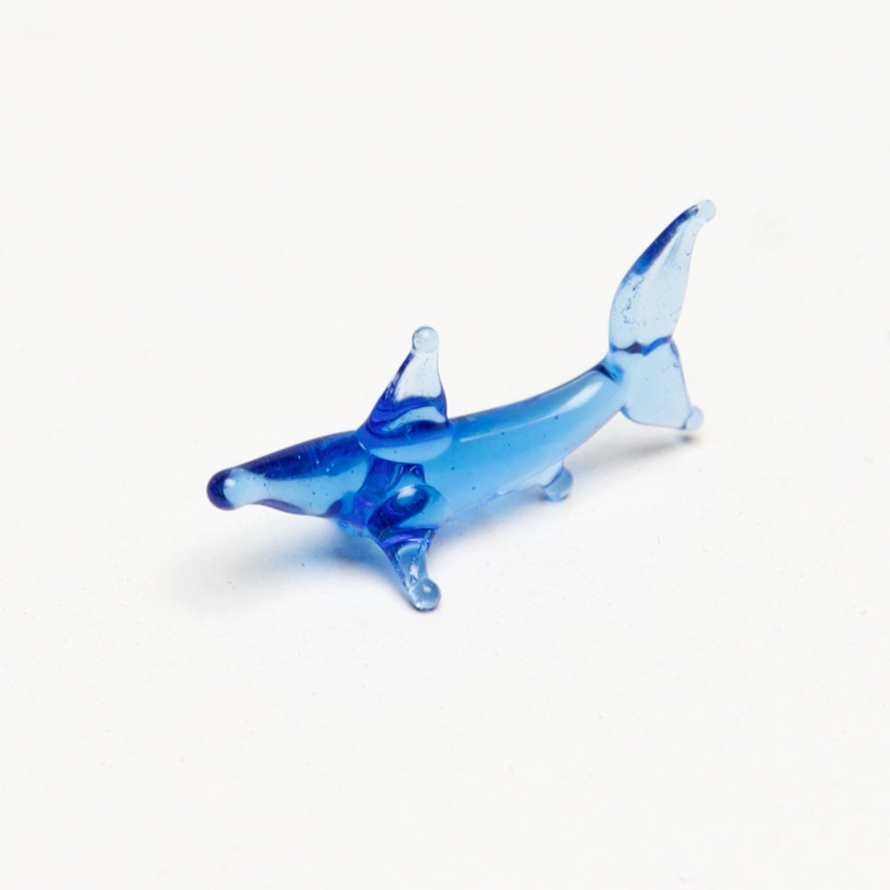 Ocean Micro blown glass figurines w/ box. - © Blue Pomegranate Gallery