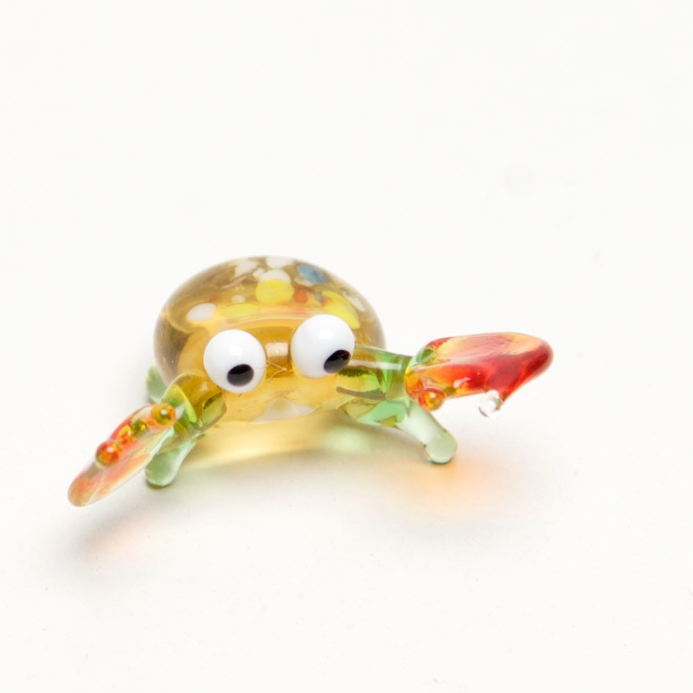 Ocean Micro blown glass figurines w/ box. - © Blue Pomegranate Gallery