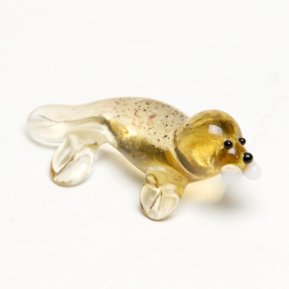 Ocean Micro blown glass figurines w/ box. - © Blue Pomegranate Gallery