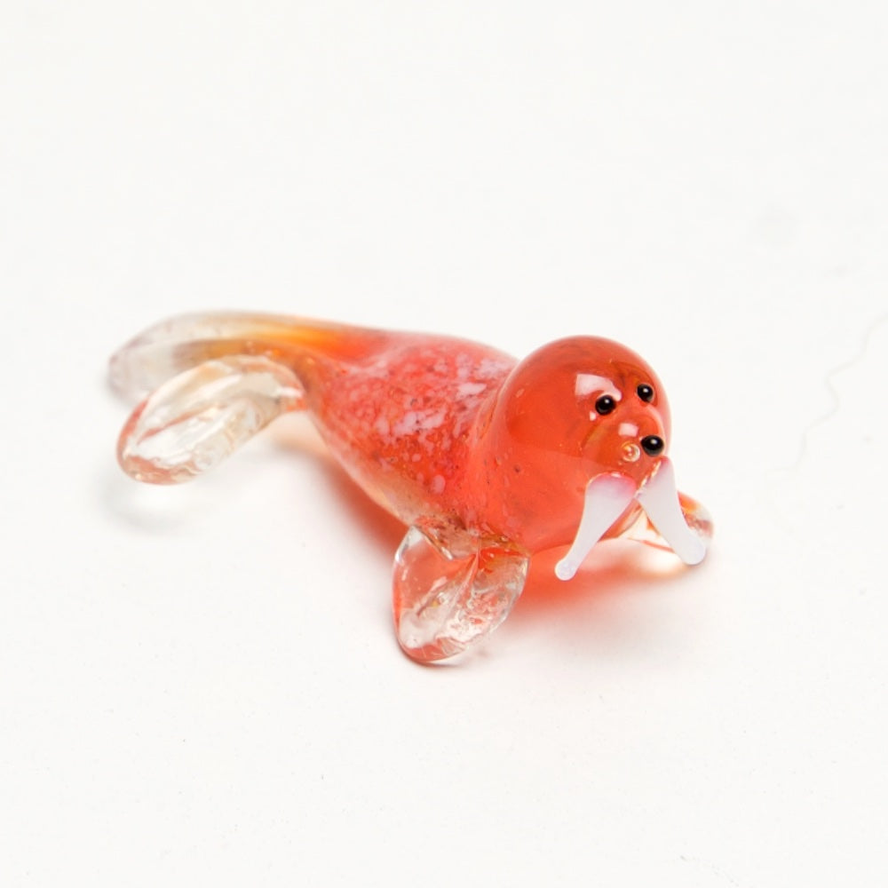 Ocean Micro blown glass figurines w/ box. - © Blue Pomegranate Gallery