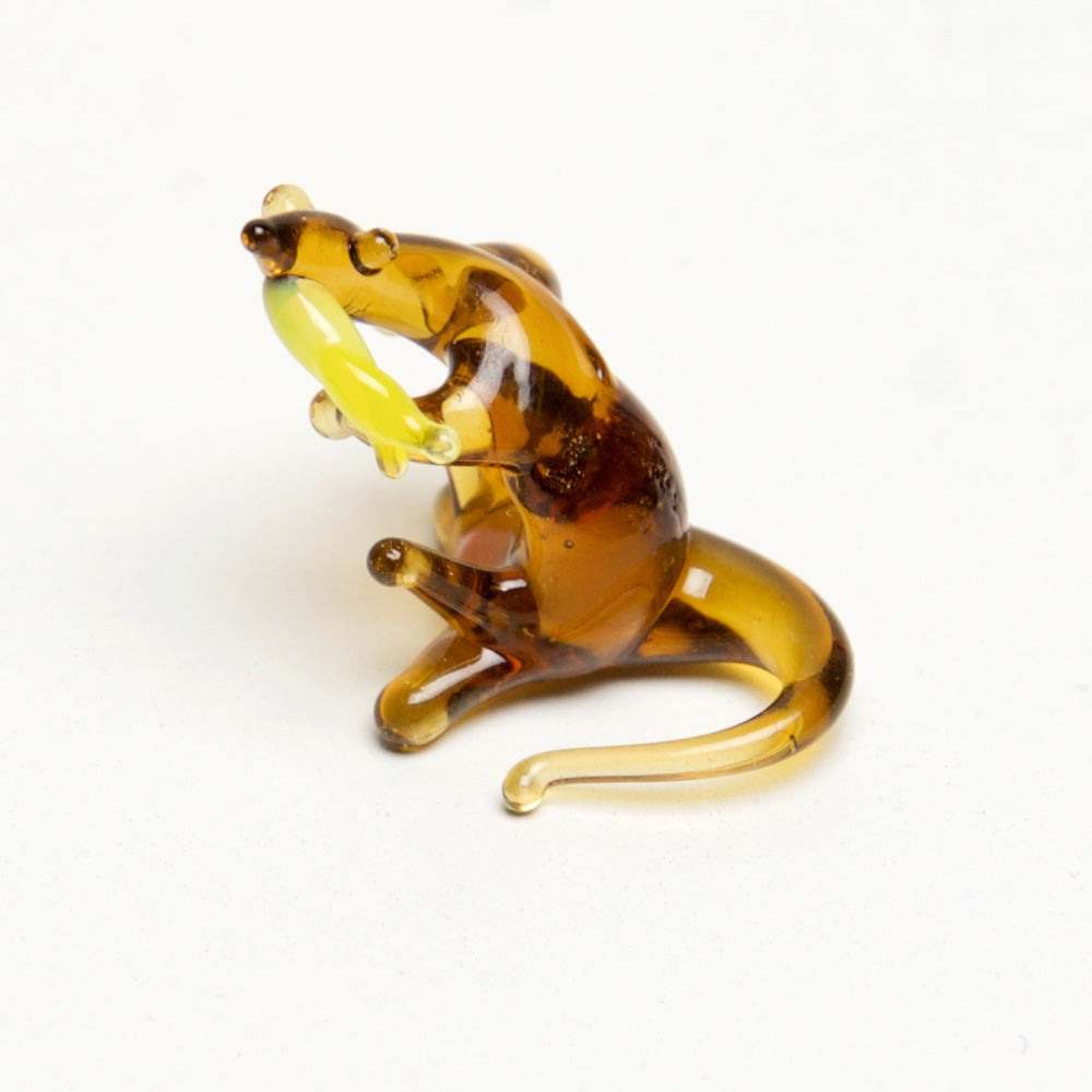 Zoo Micro blown glass figurines w/ box. - © Blue Pomegranate Gallery