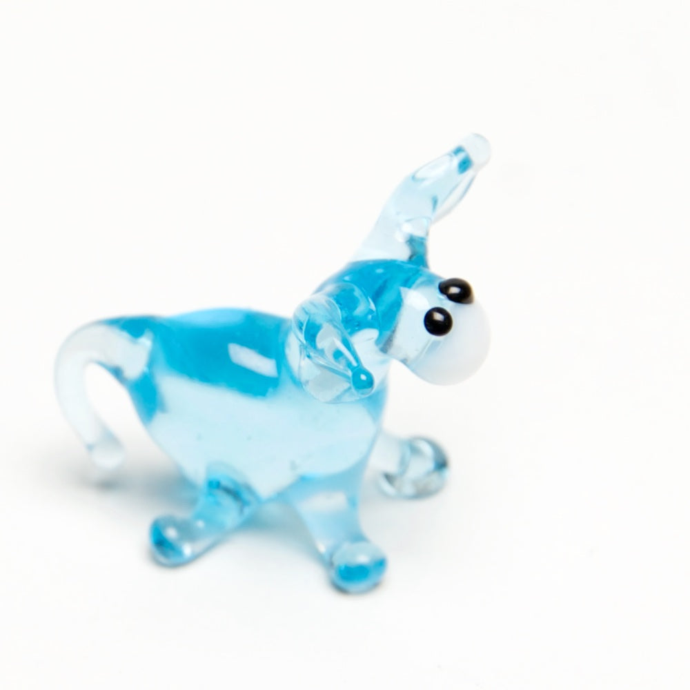 Farm Micro blown glass figurines w/ box. - © Blue Pomegranate Gallery