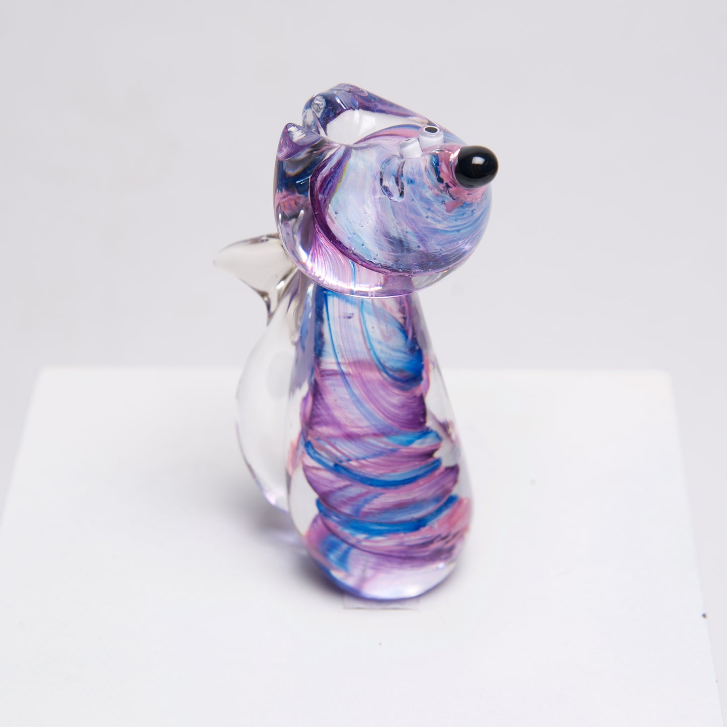 Blown Glass Mini Dog by Catherine Labonte - © Blue Pomegranate Gallery