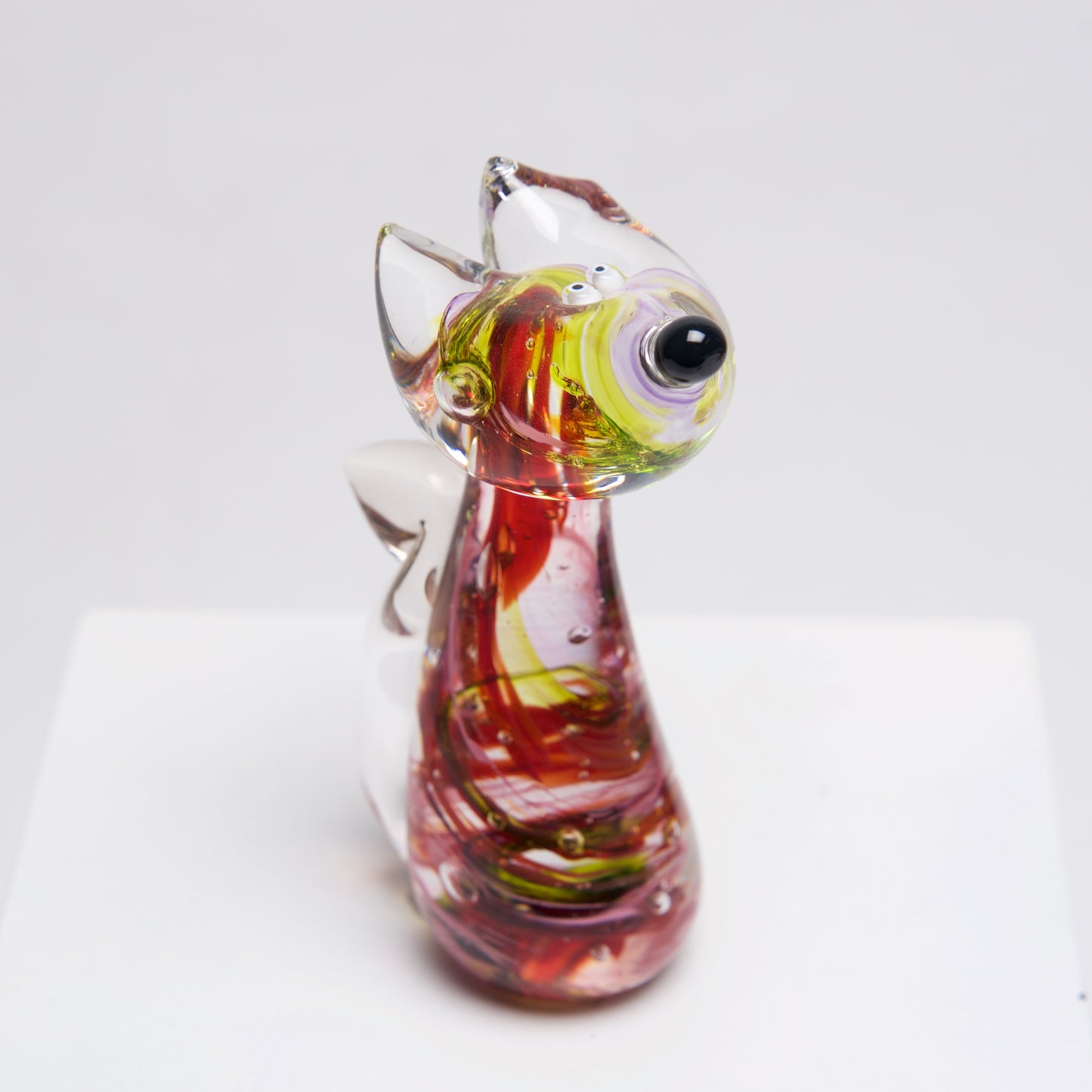 Blown Glass Mini Dog by Catherine Labonte - © Blue Pomegranate Gallery