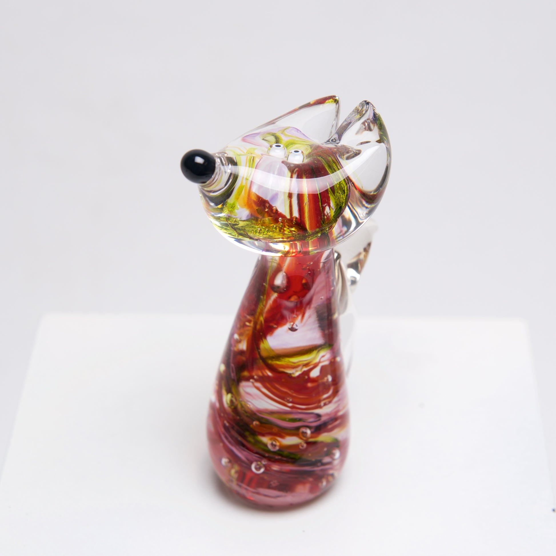 Blown Glass Mini Dog by Catherine Labonte - © Blue Pomegranate Gallery