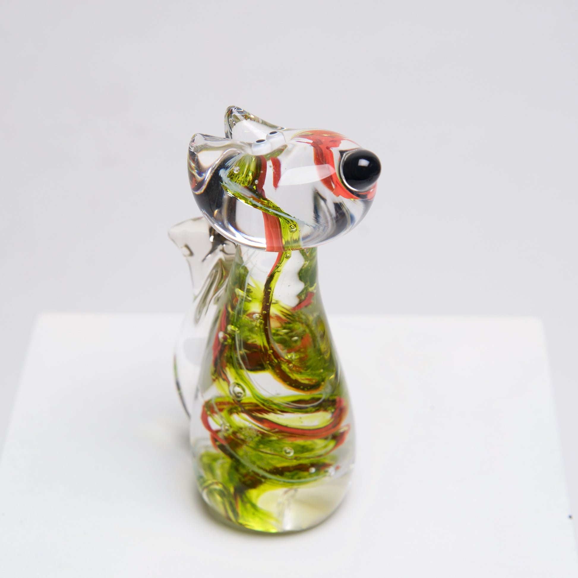 Blown Glass Mini Dog by Catherine Labonte - © Blue Pomegranate Gallery