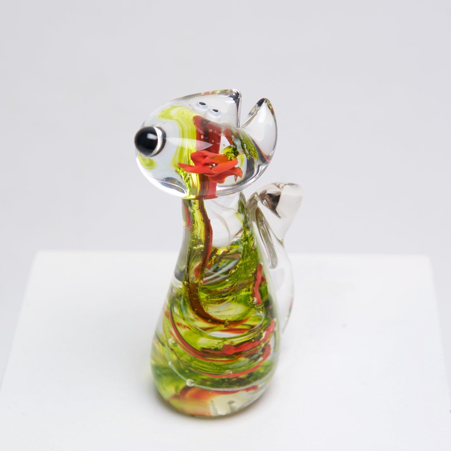 Blown Glass Mini Dog by Catherine Labonte - © Blue Pomegranate Gallery