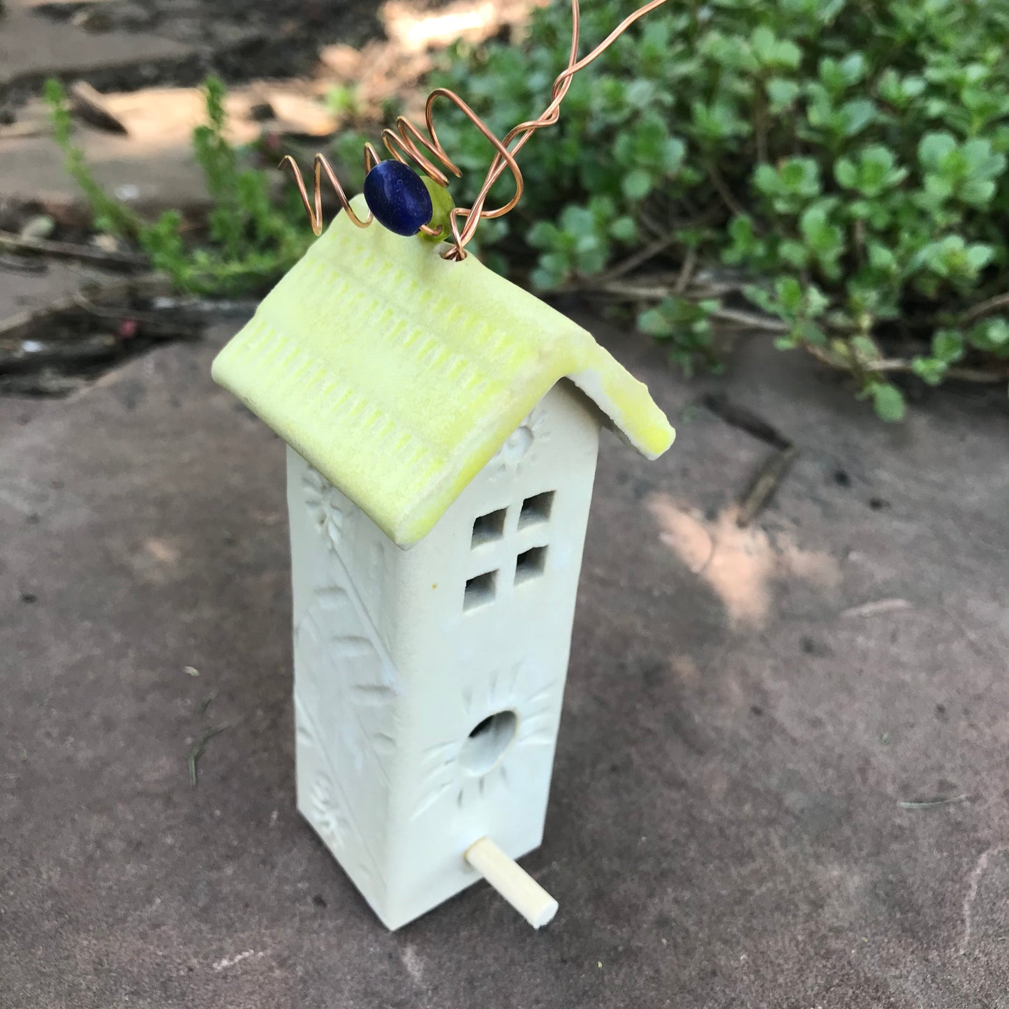 Mini Hanging Birdhouse by Michael Macone - © Blue Pomegranate Gallery