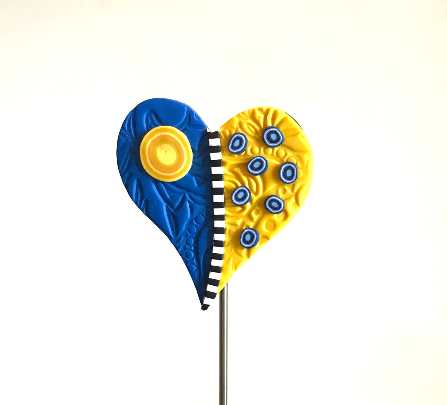 Clay Hearts by Kristi Thorndike Kent - © Blue Pomegranate Gallery