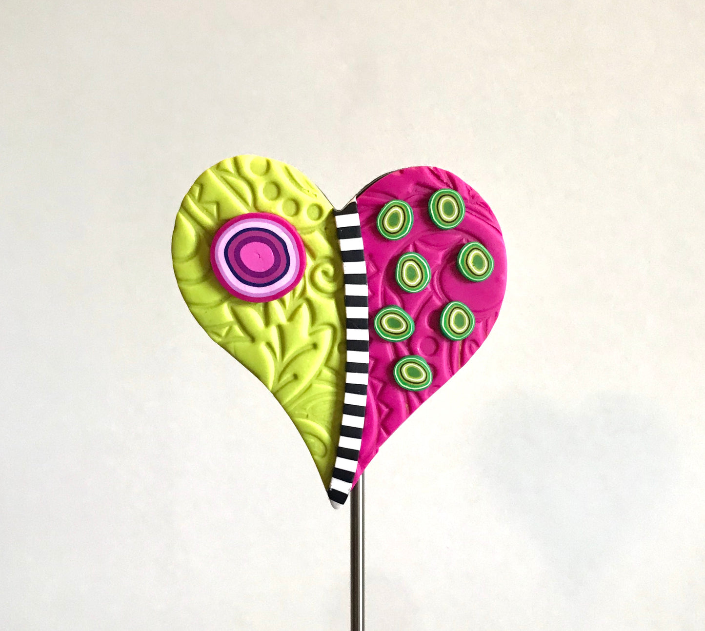 Clay Hearts by Kristi Thorndike Kent - © Blue Pomegranate Gallery