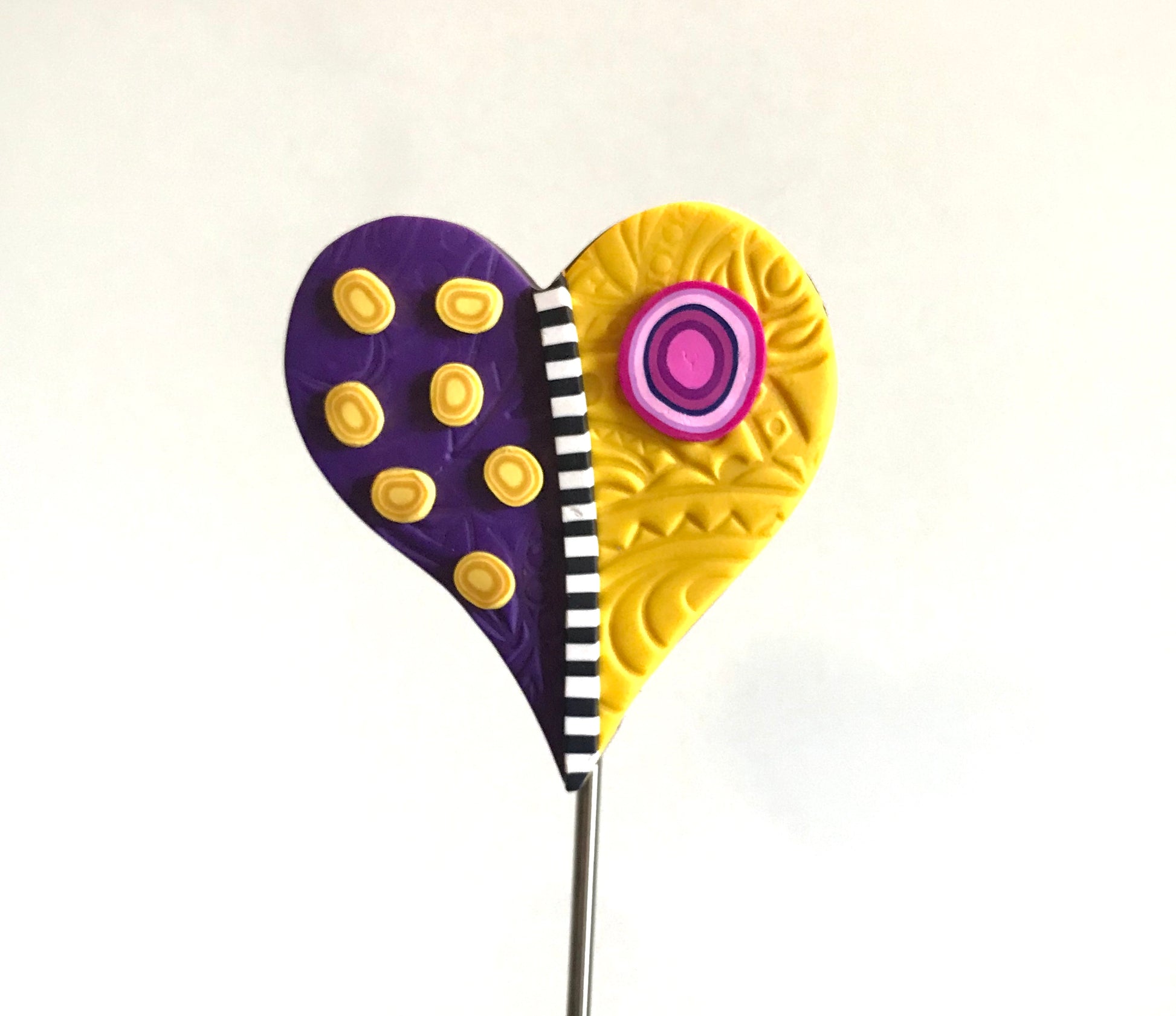 Clay Hearts by Kristi Thorndike Kent - © Blue Pomegranate Gallery