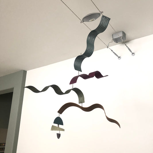 World Wave Hanging Mobile by Shafer - © Blue Pomegranate Gallery