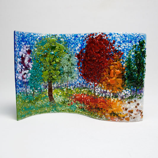 Four Seasons Wave by Jennifer DeMoss - © Blue Pomegranate Gallery