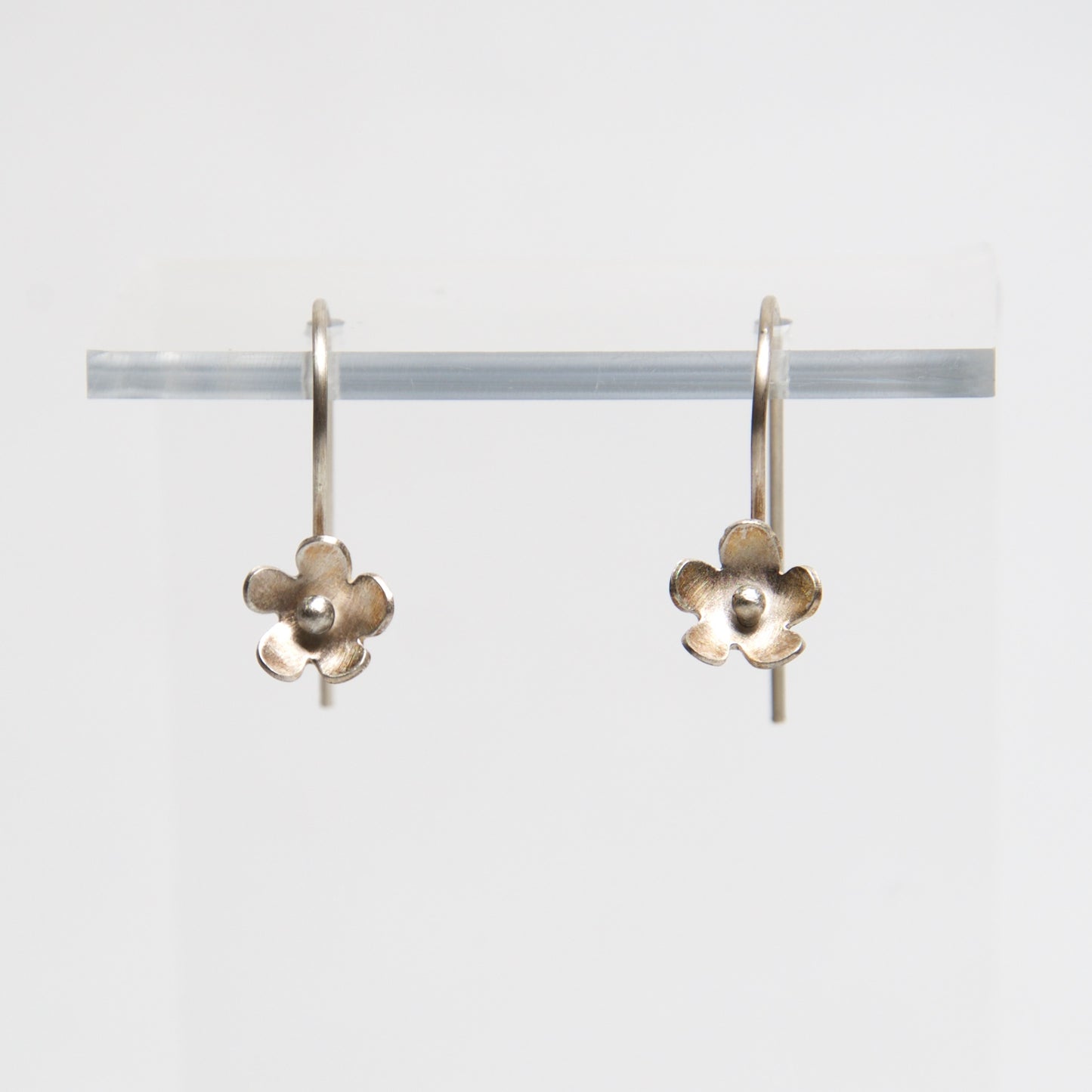HMQ - Buttercups- St. Silver Earrings by McQueen - © Blue Pomegranate Gallery