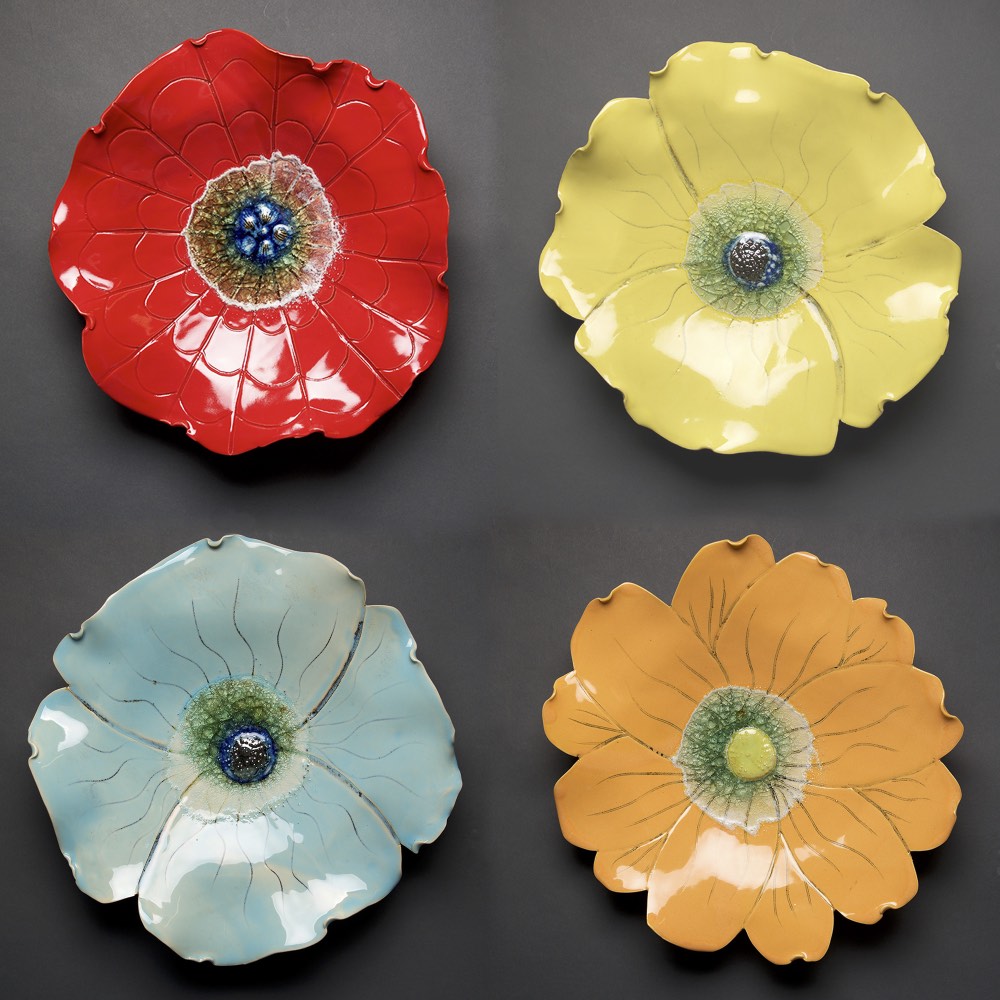 MED Wall Flowers by Amy Meya - © Blue Pomegranate Gallery