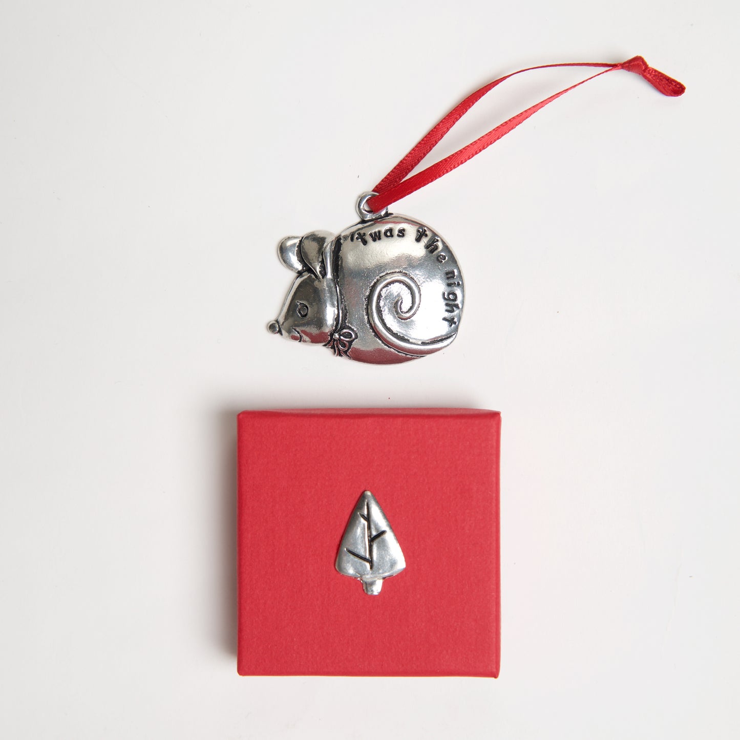 Mouse Christmas Jolly Ornament by Bonnie Bond - © Blue Pomegranate Gallery