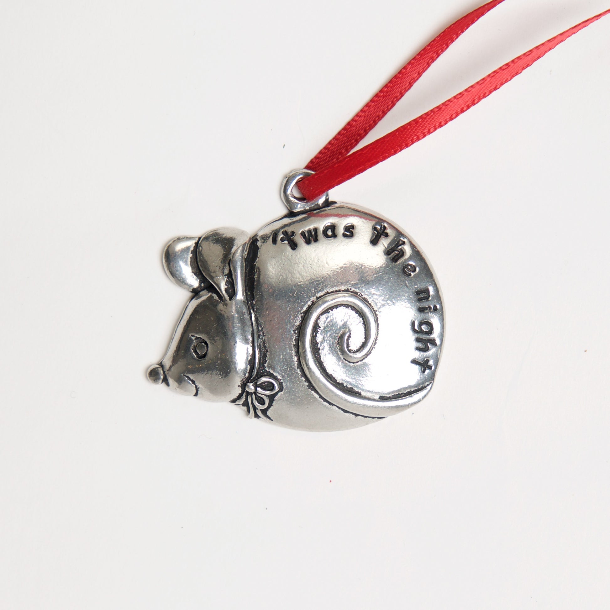 Mouse Christmas Jolly Ornament by Bonnie Bond - © Blue Pomegranate Gallery