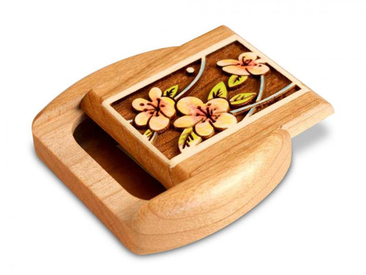 Cherry Blossom Cherry Box 1-3/4 x 2 x 5/8 - © Blue Pomegranate Gallery