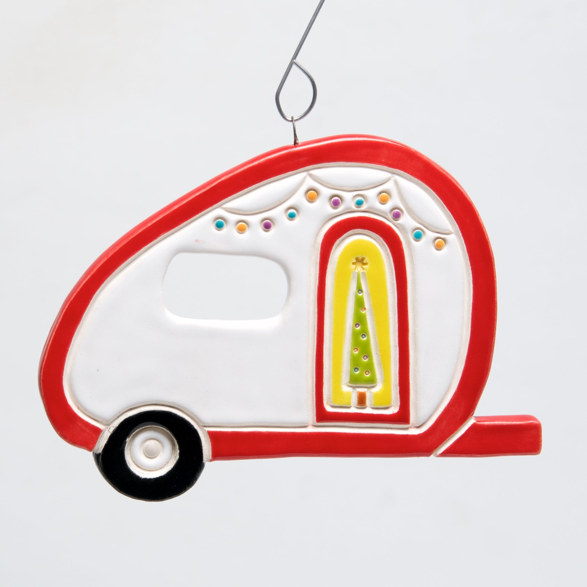 Camper Clay handmade ornament - © Blue Pomegranate Gallery