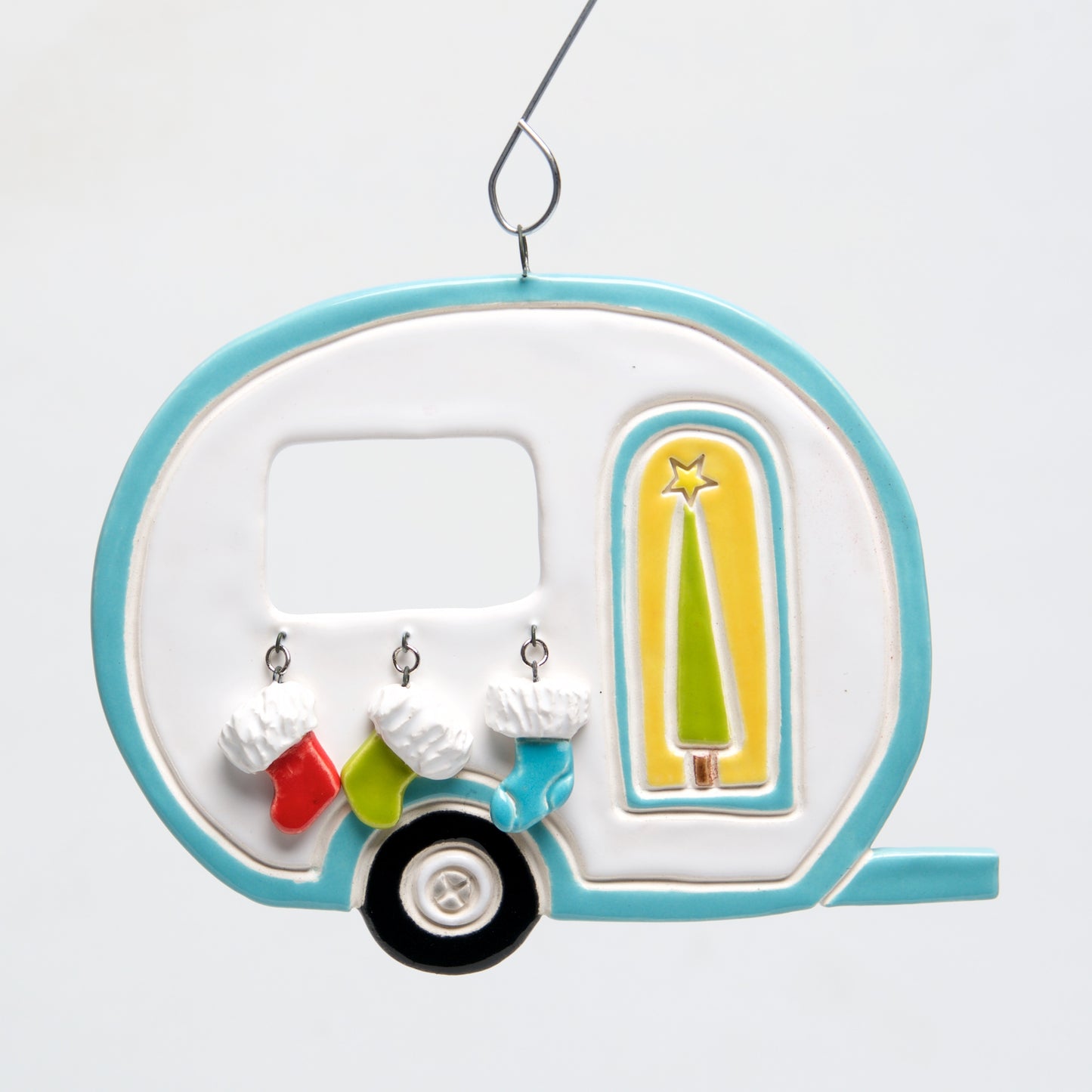 Camper Clay handmade ornament - © Blue Pomegranate Gallery