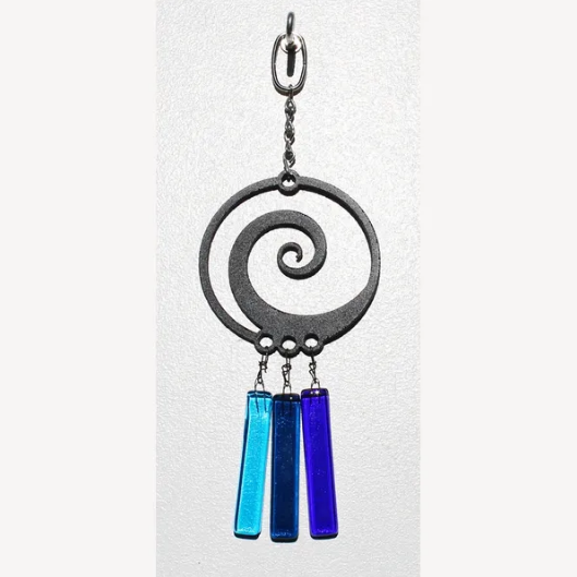 Spiral Tinkler Wind Chime by Chalfant - © Blue Pomegranate Gallery