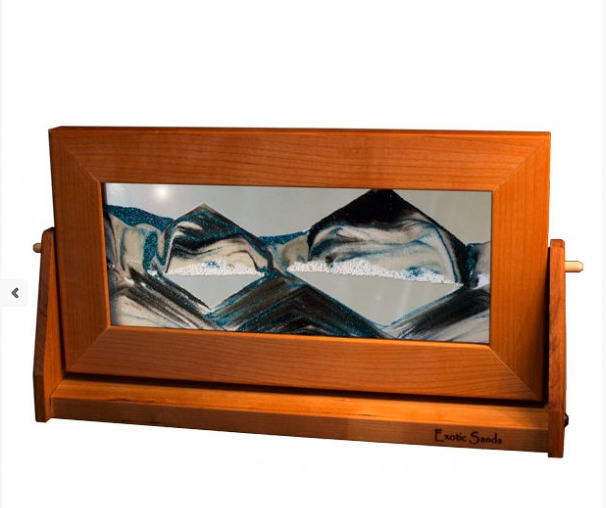 Alder Wood Sand Panel, Med, Arctic Glacier Clear - © Blue Pomegranate Gallery