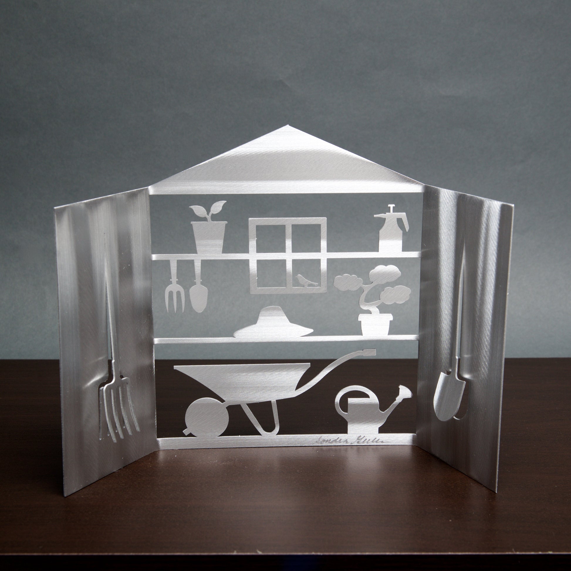 She Shed (Potter's Shed) by Sondra Gerber - © Blue Pomegranate Gallery