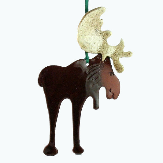 Moose Ornament by Molly Saunders - © Blue Pomegranate Gallery