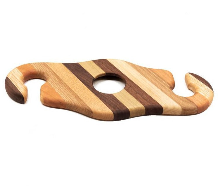 Wood Wine Caddy by Dickinson - © Blue Pomegranate Gallery