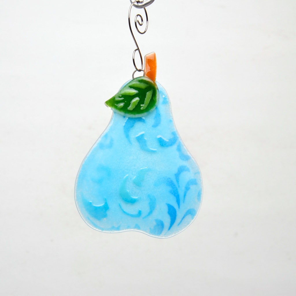 Pear Ornament by Denise Childs - © Blue Pomegranate Gallery