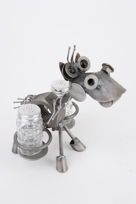 Horse Salt & Pepper shaker holder by Rich Kolb - © Blue Pomegranate Gallery