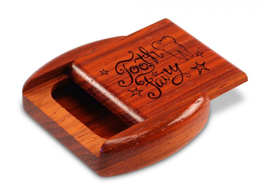 Padauk Tooth Fairy II Box 1/2 x 2 x 2” by Michael Fisher - © Blue Pomegranate Gallery