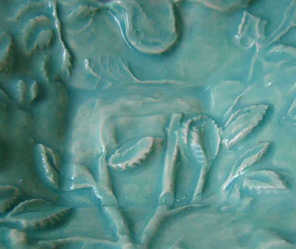Dipping Dish 4x4 by Lorraine Oerth - © Blue Pomegranate Gallery