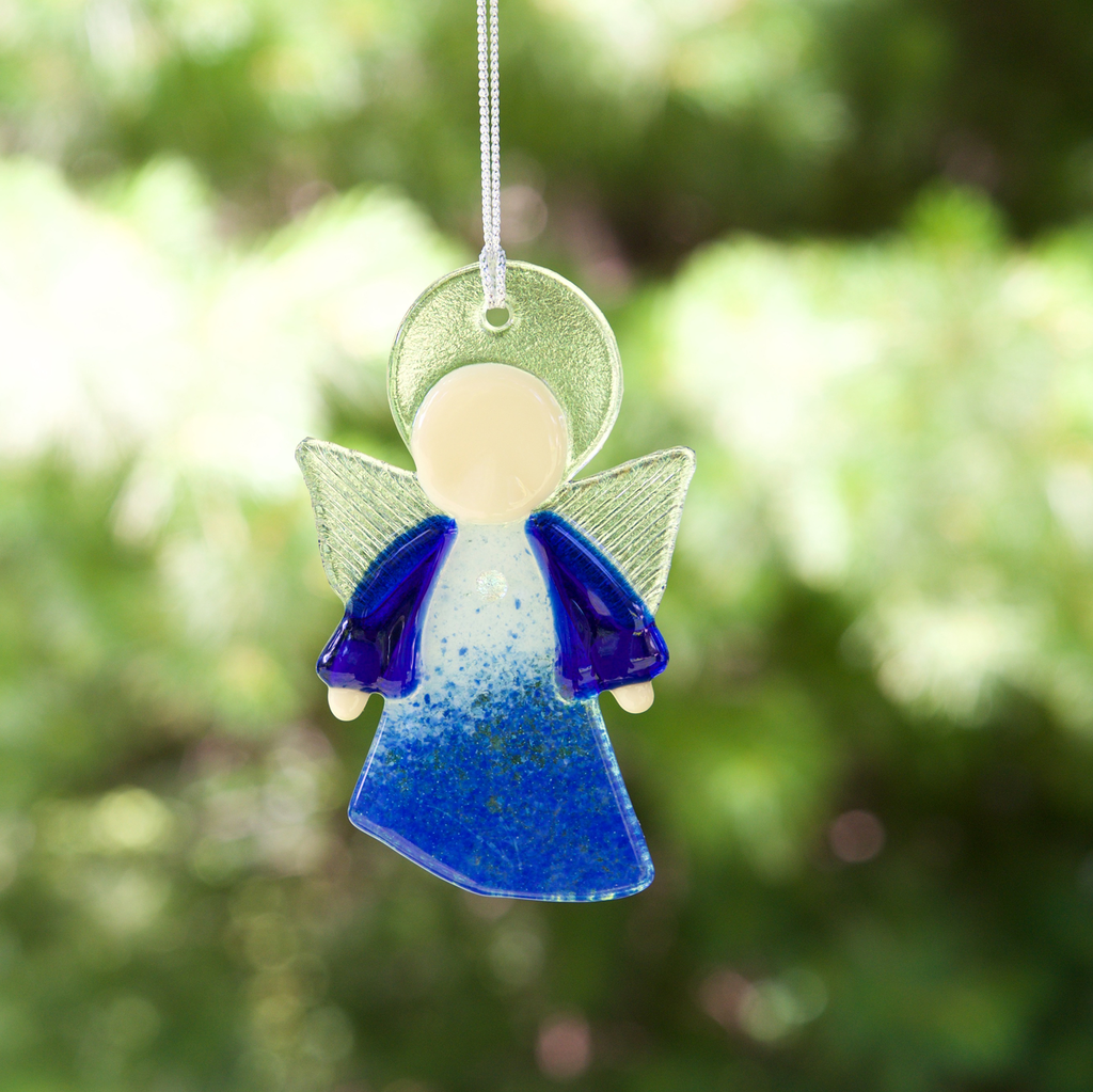 Angel Ornament/Sun Catcher by Charlotte Behrens - © Blue Pomegranate Gallery