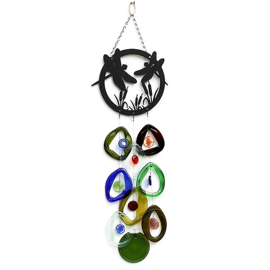 Dragonfly Top Wind Chime by Chalfant - © Blue Pomegranate Gallery