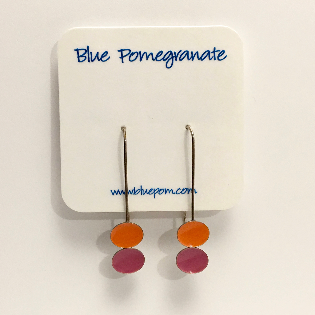 Double Dot Earrings by Devienna Anggraini - © Blue Pomegranate Gallery