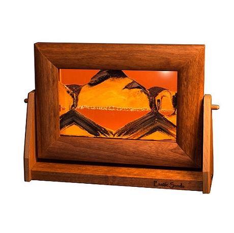 Alder Wood Sand Panel, SM, Sunset Orange - © Blue Pomegranate Gallery