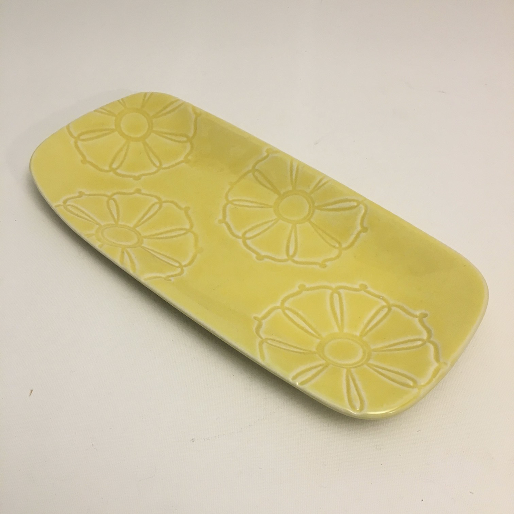 Yellow Flower Tray by McConnell - © Blue Pomegranate Gallery