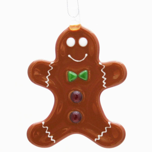 Gingerbread Man Ornament by Kristi Thorndike Kent - © Blue Pomegranate Gallery