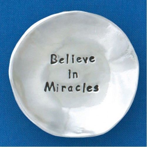 Believe In Miracles Charm Bowl by Bonnie Bond - © Blue Pomegranate Gallery