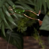 Jumpin' Jack Splash Potted Plant Stake - © Blue Pomegranate Gallery