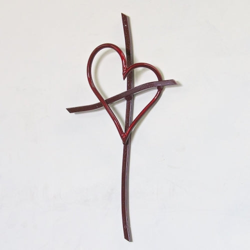 Promise Cross- Red-  by Patrick Neuwirth - © Blue Pomegranate Gallery