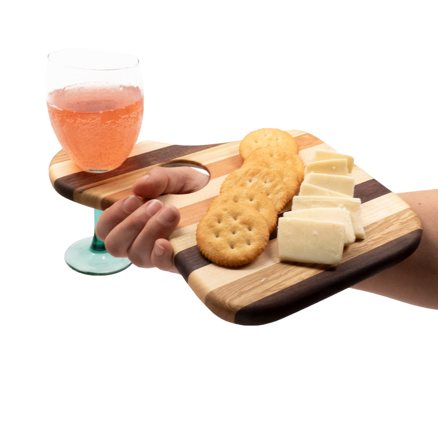Wine and Cheese Caddy board by Dickinson - © Blue Pomegranate Gallery