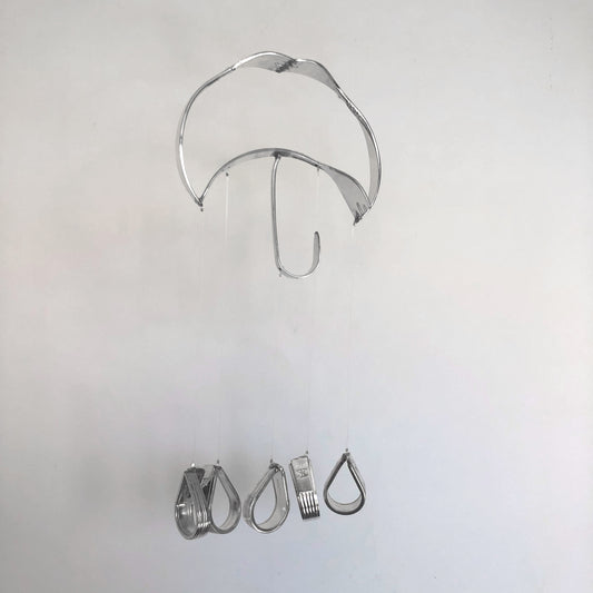 Umbrella Raindrops Chime by Mike Kelley - © Blue Pomegranate Gallery